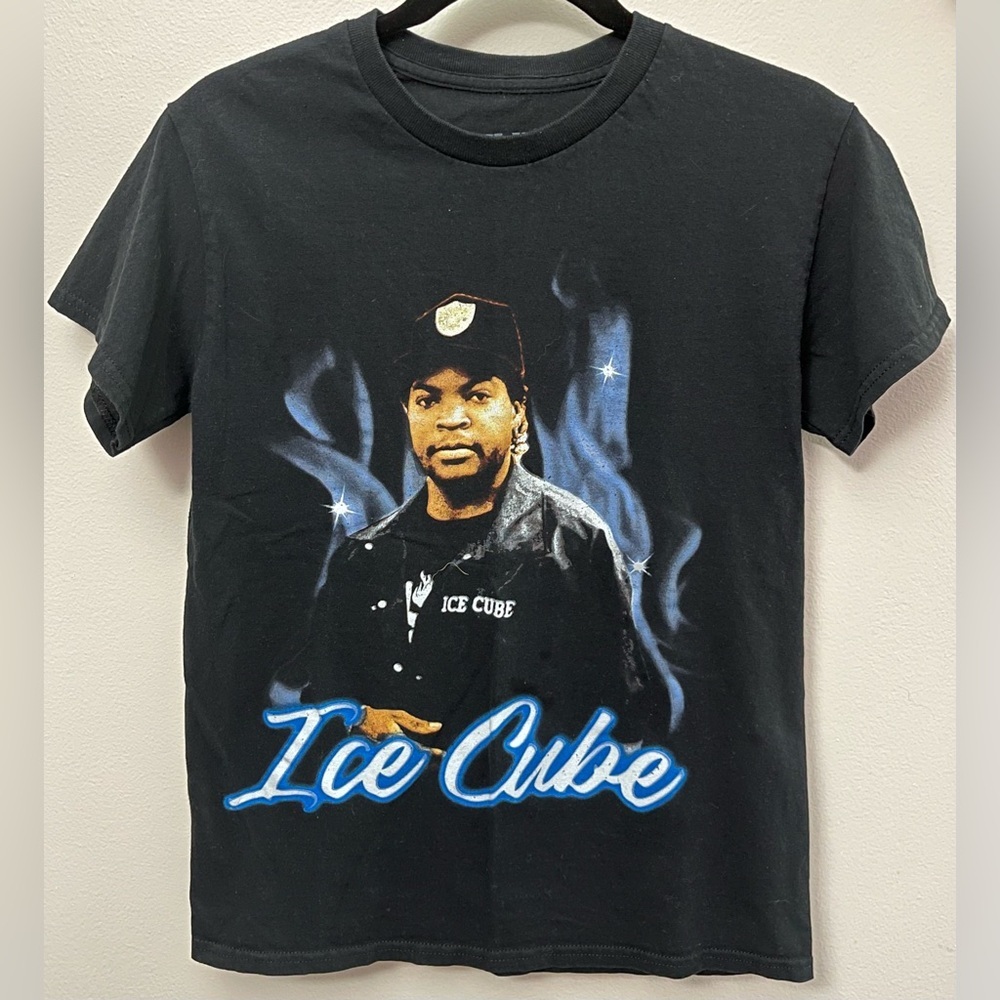 Black Ice Cube Graphic T-Shirt